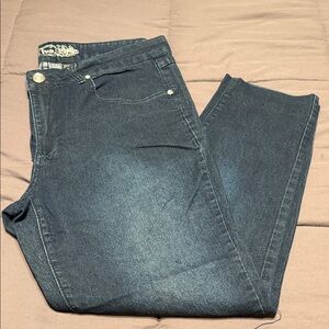 Classic Black Straight Leg Jeans